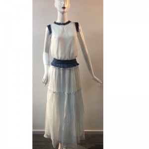 LIGHT BLUE DRESS TBWD00003