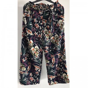 FLORAL PRINT TROUSER JLWT0002