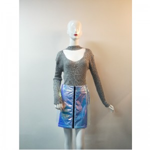 GREY LADIES SWEATER RLWS0085F