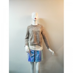 SIDE SPLIT SWEATER RLWS0094F