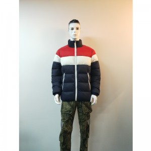 PUFFER JACKET WITH STAND COLLAR RLMPC0007N