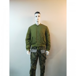 KHAKI BOMBER JACKET RLMPC0008