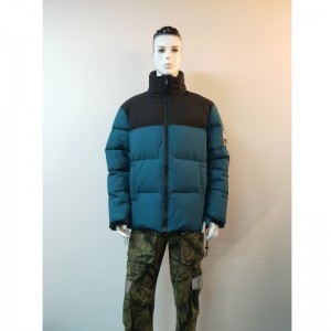 CONTRAST MEN'S PUFFER JACKET RLMPC0015N