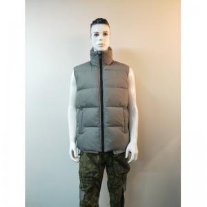 MEN'S GREY PADDED VEST RLMV0002