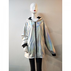 LADIES' SILVER COLOURED JACKET RLWJ0003