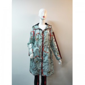 LADIES' PRINTED  JACKET RLWJ0010