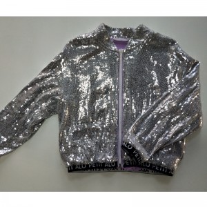 CHILDREN'S SLIVER SEQUIN JACKET RLCJ0003N