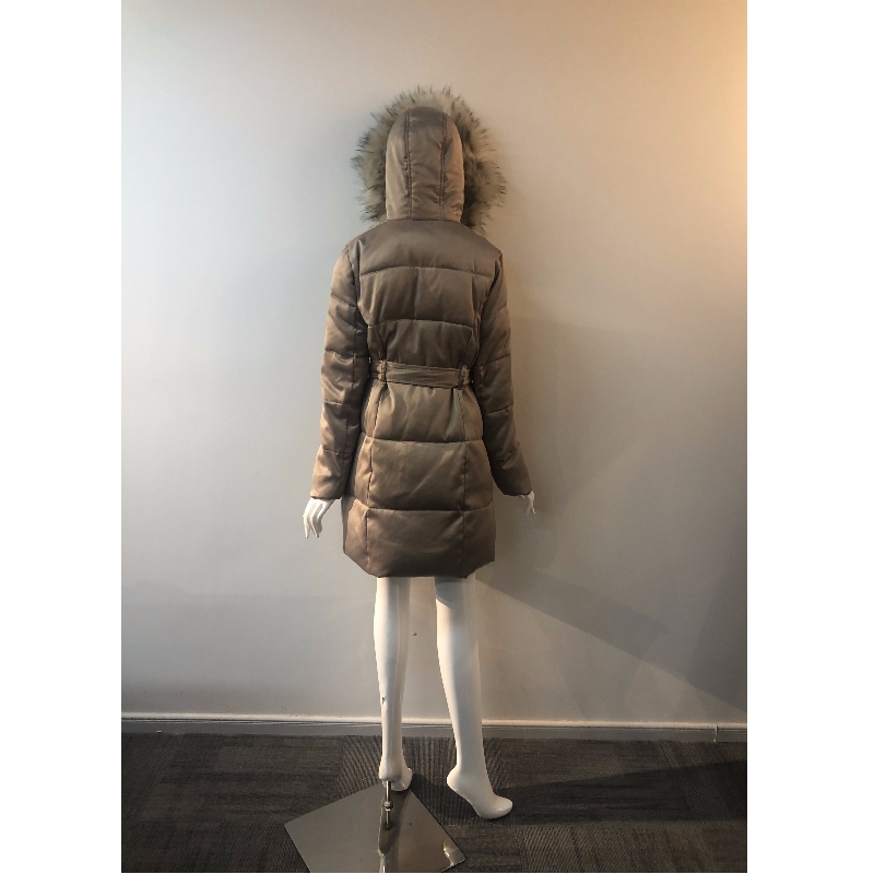 LADIES' LONGLINE PUFFER COAT RLWPC0072